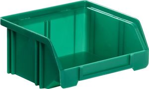 LA-KA-PE Magazijnbak | L85/65xB105xH45 mm | PS groen | 50 stuks - LK5 GRÜN LK5 GRÜN