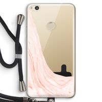 Peach bath: Huawei Ascend P8 Lite (2017) Transparant Hoesje met koord