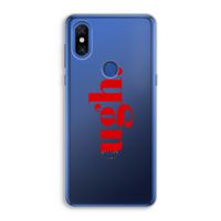 Ugh: Xiaomi Mi Mix 3 Transparant Hoesje