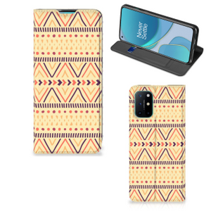 OnePlus 8T Hoesje met Magneet Aztec Yellow