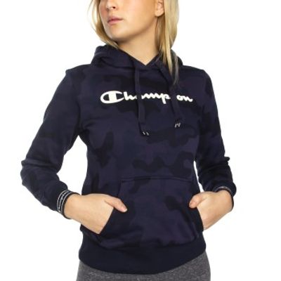 Champion Women Hooded Sweatshirt Allover