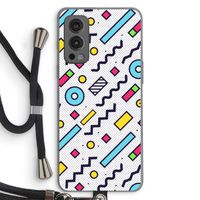8-bit N°8: OnePlus Nord 2 5G Transparant Hoesje met koord 8-bit N°8: OnePlus Nord 2 5G Transparant Hoesje met koord