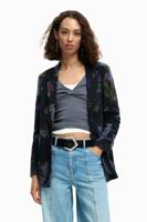 Collage blazer - BLACK - XL