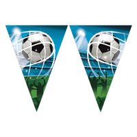 Globos Papieren Vlaggenlijn FSC Voetbal Fans, 3mtr. - thumbnail