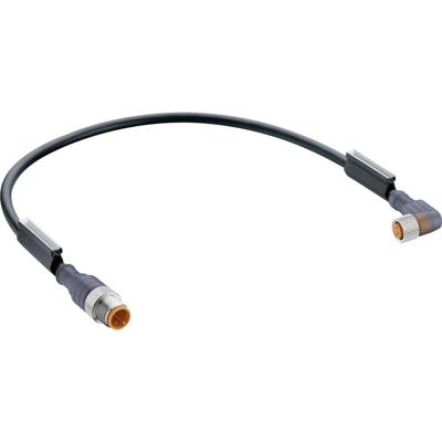 Belden 11753-1 Sensor/actuator connector, geassembleerd M12 Aantal polen (sensoren): 3 Stekker, recht, Bus, haaks 2.00 m 1 stuk(s)