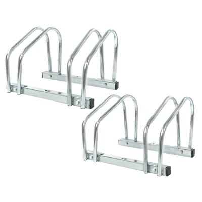 Fietsenrek - standaard - 2x - 4 fietsen - metaal - 41 x 32 x 26 cm