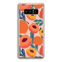 Perzik: Samsung Galaxy Note 8 Transparant Hoesje
