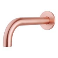 Wiesbaden Caral inbouw uitloop 20 cm messing geborsteld koper Wiesbaden Caral inbouw uitloop 20 cm messing geborsteld koper