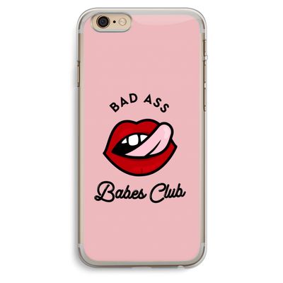 Badass Babes Club: iPhone 6 Plus / 6S Plus Transparant Hoesje