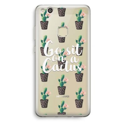 Cactus quote: Huawei Ascend P10 Lite Transparant Hoesje