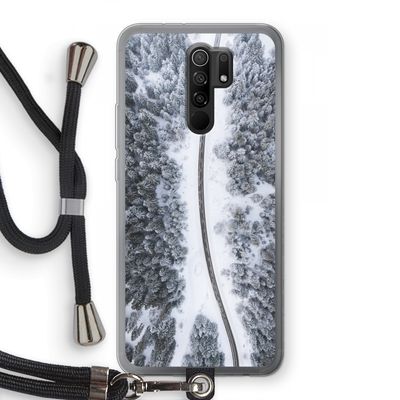 Snøfall: Xiaomi Redmi 9 Transparant Hoesje met koord