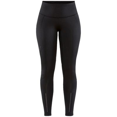 Craft Advanced Essence warm tight hardloopbroek zwart dames