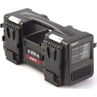 SWIT 4ch x max 6A Top Fast Simultaneous 14V/28V Charger V-mount