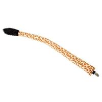 Nature Planet dierenpak verkleed staart op clip - Giraffe - 68 cm - voor kinderen - thumbnail