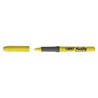 Markeerstift Bic brite liner grip geel