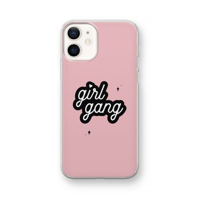 Girl Gang: iPhone 12 mini Transparant Hoesje