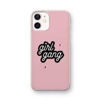 Girl Gang: iPhone 12 mini Transparant Hoesje
