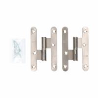 Scharnier EDM 85481 PN04 Staal 100 x 58 mm Links