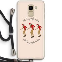 Jingle Ladies: Samsung Galaxy J6 (2018) Transparant Hoesje met koord