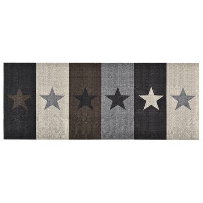 VidaXL Keukenmat wasbaar stars 60x180 cm