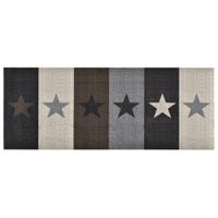 VidaXL Keukenmat wasbaar stars 60x180 cm