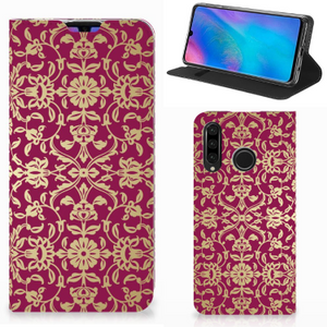 Telefoon Hoesje Huawei P30 Lite New Edition Barok Pink