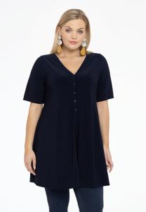 Yoek Tuniek wide bottom geknoopt | Blauw | Maat 58/60