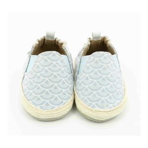 Robeez babyslofjes Summer Camp bleu clair Maat