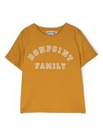 Bonpoint t-shirt à logo imprimé - Jaune - thumbnail