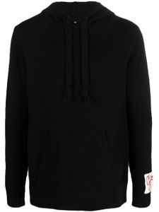 Golden Goose hoodie à lien de resserrage - Noir