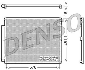 Airco condensor DCN50017