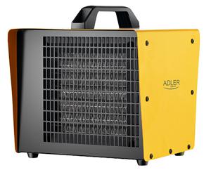 Adler AD 7740 electrische verwarming Binnen Geel 3000 W Ventilator elektrisch verwarmingstoestel