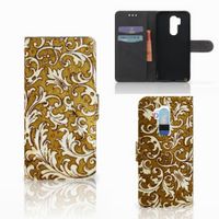 Wallet Case LG G7 Thinq Barok Goud - thumbnail