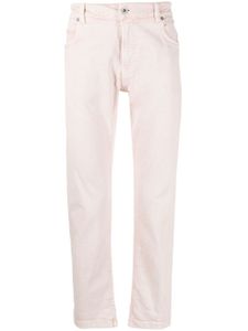 Eleventy pantalon court à taille mi-haute - Rose