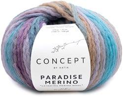 Katia Paradise Merino 503 Lila-Parelachtig paars-Blauw-Beige