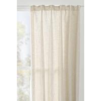 1+1 Gratis Leen Bakker - Gordijn Dante - Zand - 140x280 Cm (1 Stuk) - Polyester - Beige