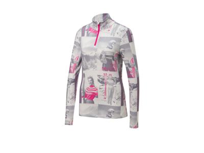 CRIVIT Dames skipully Glamour (Wit/lichtroze, L (44/46))