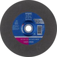 PFERD TOOLS EH 230-2,9 SG CAST+INOX 61324832 Doorslijpschijf gebogen 230 mm 25 stuk(s) RVS, Gietijzer, Gegoten staal