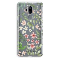 Botanical sweet flower heaven: LG G7 Thinq Transparant Hoesje