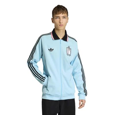 adidas België Anthem Trainingsjack 2026-2028 Lichtblauw Zwart Roze adidas België Anthem Trainingsjack 2026-2028 Lichtblauw Zwart Roze