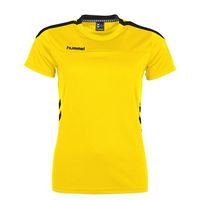 Hummel 160004 Valencia T-shirt Ladies - Yellow-Black - XS
