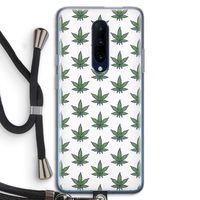 Weed: OnePlus 7 Pro Transparant Hoesje met koord