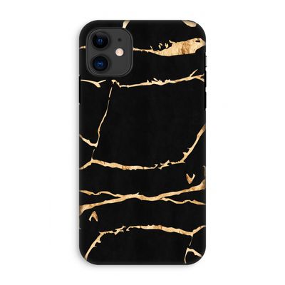 Gouden marmer: iPhone 11 Tough Case