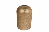 Vaas "Ted" L goud glas 10x10x16cm