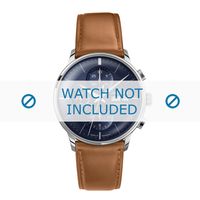 Horlogeband Junghans 027/4526.00 Leder Cognac 21mm