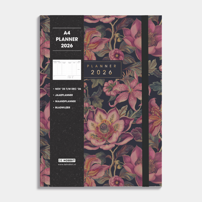 A4 Planner 2026 Bloem Klassiek