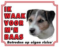Jack Russell Terrier Waakbord - Ruwhaar - thumbnail