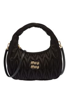 Miu Miu mini sac porté épaule Wander matelassé - Noir