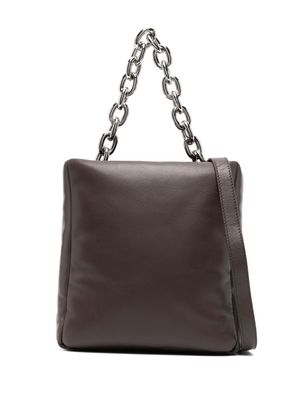 STAND STUDIO sac à main Dallas en peau d'agneau - Marron