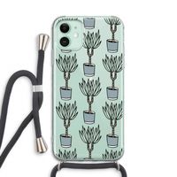 Boompje: iPhone 11 Transparant Hoesje met koord